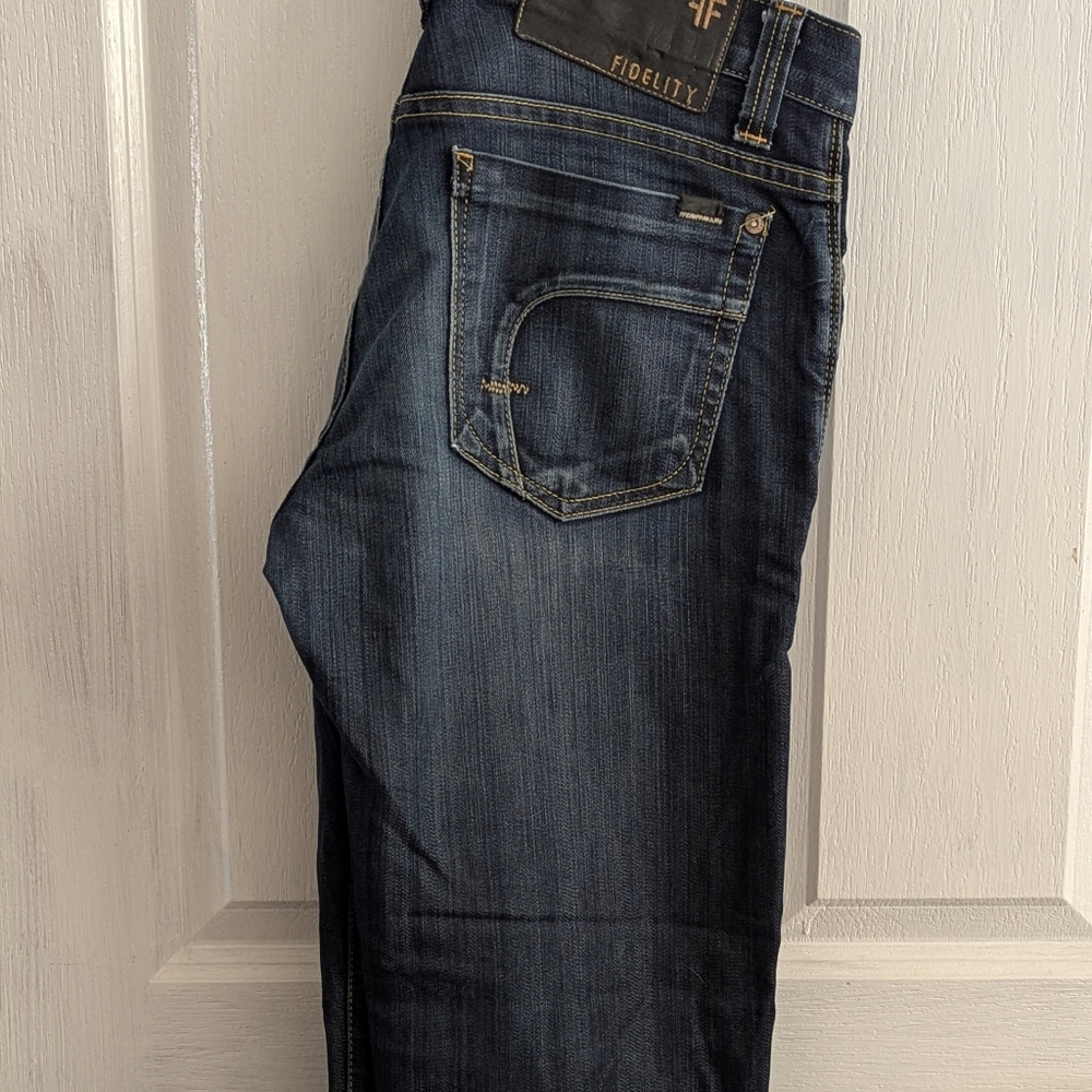 Fidelity Women's Blue Jeans 5011 - Picture 6 of 8